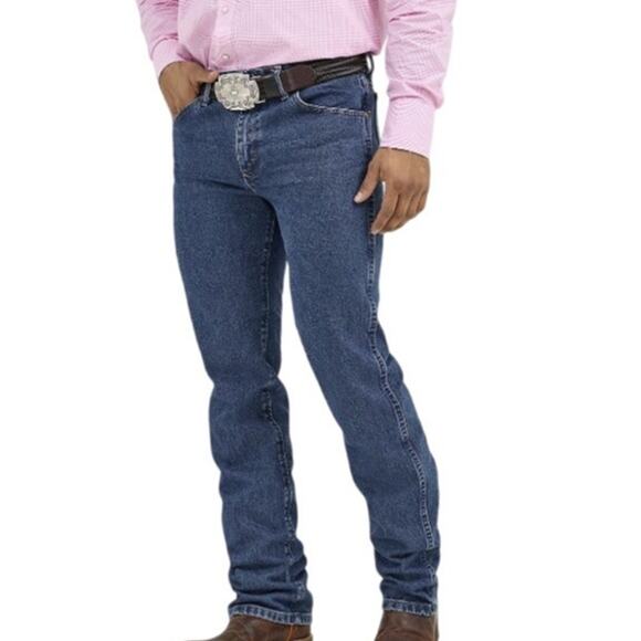 Wrangler Slim Fit Cowboy Cut 36MWZ Straight Denim Jean Pant Men 30 Prewashed - Picture 1 of 6